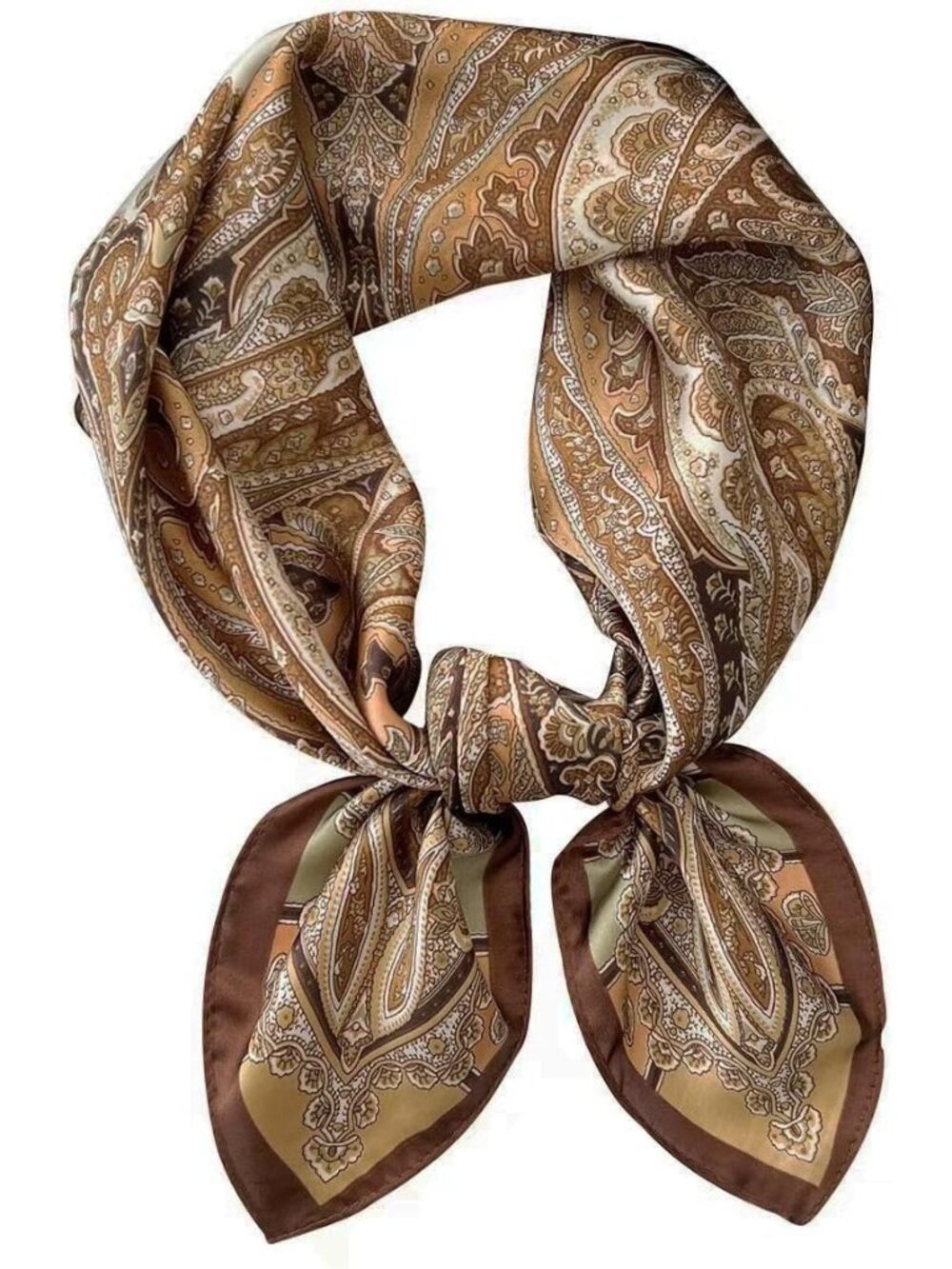 Head Hair Scarf Satin Silk Like Scarves for Women Purse Scarf